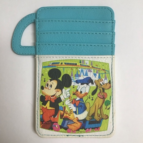 Disney Accessories - Disney Loungefly 50th Anniversary Vault Collection Retro Thermos Card Holder